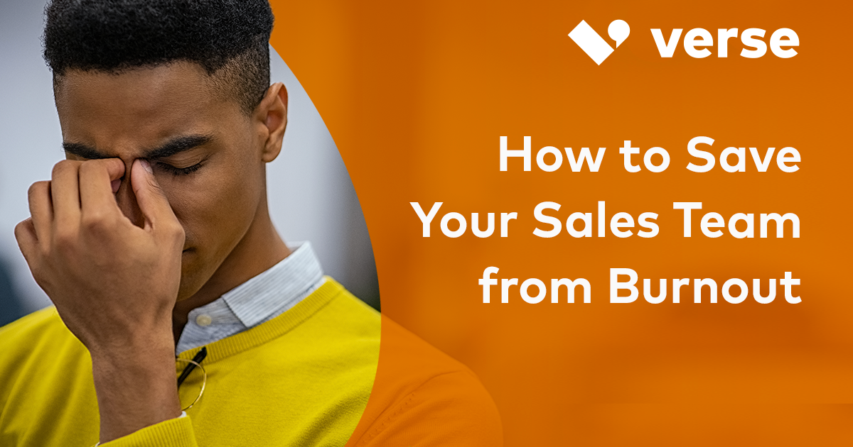How to Save Your Sales Team from Burnout