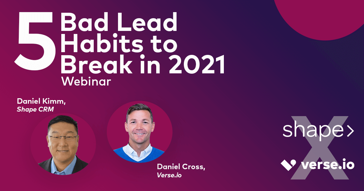 Webinar: 5 Lead Habits To Break in 2021